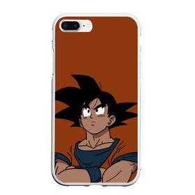 Чехол для iPhone 7Plus/8 Plus матовый с принтом DRAGON BALL | ДРАГОН БОЛЛ в Курске, Силикон | Область печати: задняя сторона чехла, без боковых панелей | dragon ball | dragon ball super | dragon ball z | dragonball | gohan | goku | vegeta | аниме | вегета | гоку | гохан | драгонболл | драконий жемчуг | жемчуг дракона | манга | сон гоку