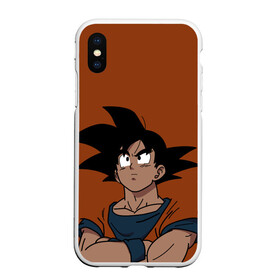 Чехол для iPhone XS Max матовый с принтом DRAGON BALL | ДРАГОН БОЛЛ в Курске, Силикон | Область печати: задняя сторона чехла, без боковых панелей | Тематика изображения на принте: dragon ball | dragon ball super | dragon ball z | dragonball | gohan | goku | vegeta | аниме | вегета | гоку | гохан | драгонболл | драконий жемчуг | жемчуг дракона | манга | сон гоку