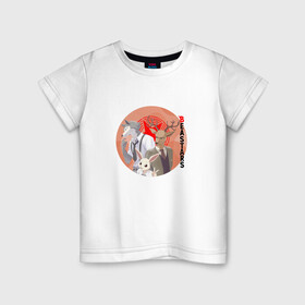 Детская футболка хлопок с принтом BEASTARS в Курске, 100% хлопок | круглый вырез горловины, полуприлегающий силуэт, длина до линии бедер | animals | beastars | haru | legoshi | ruis | выдающиеся | звери | зверолюди | легоси | луис | хару