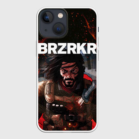 Чехол для iPhone 13 mini с принтом BRZRKR в Курске,  |  | anime | berserker | brzrkr | keanu reeves | netflix | аниме | берсерк | киану ривз | мультфильм. | нетфликс