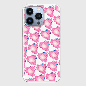 Чехол для iPhone 13 Pro с принтом Сказочная розовая лягушка в Курске,  |  | единорог | животное | лягушка | персонаж | сказка