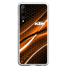 Чехол для Honor P30 с принтом KTM | КТМ в Курске, Силикон | Область печати: задняя сторона чехла, без боковых панелей | Тематика изображения на принте: enduro | ktm | moto | moto sport | motocycle | orange | sportmotorcycle | ктм | мото | мото спорт | мотоспорт | оранжевый | спорт мото