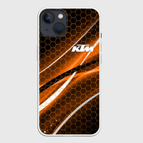 Чехол для iPhone 13 с принтом KTM | КТМ в Курске,  |  | enduro | ktm | moto | moto sport | motocycle | orange | sportmotorcycle | ктм | мото | мото спорт | мотоспорт | оранжевый | спорт мото