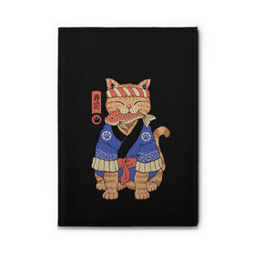 Обложка для автодокументов с принтом Суши Мастер в Курске, натуральная кожа |  размер 19,9*13 см; внутри 4 больших “конверта” для документов и один маленький отдел — туда идеально встанут права | Тематика изображения на принте: cat | cats | japan | master | ninja | samurai | sushi | yakuza | катана | кот | котенок | коты | котэ | котята | кошка | мастер | ниндзя | самурай | суши | якудза | япония