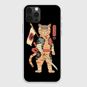 Чехол для iPhone 12 Pro Max с принтом Shogun Cat в Курске, Силикон |  | Тематика изображения на принте: cat | cats | japan | ninja | samurai | shogun | yakuza | катана | кот | котенок | коты | котэ | котята | кошка | ниндзя | самурай | сёгун | якудза | япония