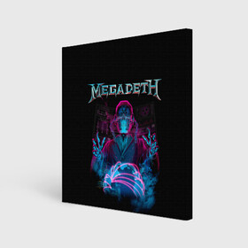 Холст квадратный с принтом MEGADETH в Курске, 100% ПВХ |  | grange | hardcore | megadeth | metal | music | punk | rock | trash | usa | мастейн | мегадес | метал | музыка | панк | рок | трэш