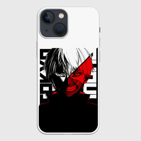 Чехол для iPhone 13 mini с принтом ТОКИЙСКИЙ ГУЛЬ в Курске,  |  | anime | kaneki ken | manga | tokyo ghoul | аниме | джузо сузуя. | канеки кен | манга | манга гуля | перерождение | токийский гуль | токийском гуле