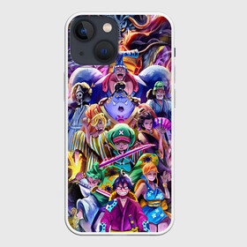 Чехол для iPhone 13 mini с принтом ONE PIECE | ВАН ПИС ПЕРСОНАЖИ в Курске,  |  | anime | luffi | lufi | manga | one piece | samurai | wano ван пис | zoho | большой куш | ван пис | вон пис | зохо | корабль | луфи | луффи | манга | манки д. луффи | пират | самурай | уон пис