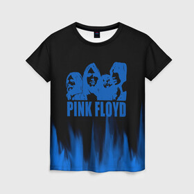 Женская футболка 3D с принтом pink rloyd в Курске, 100% полиэфир ( синтетическое хлопкоподобное полотно) | прямой крой, круглый вырез горловины, длина до линии бедер | Тематика изображения на принте: comfortably numb | david gilmour | floyd | money | music | nick mason | pink | pink floyd | pink floyd high hopes | pink floyd live | pink floyd official | roger waters | the | wish you were here | дэвид гилмор | пинк | пинк флойд | роджер уотерс | рок | 