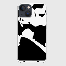 Чехол для iPhone 13 mini с принтом Острые козырьки в Курске,  |  | peaky blinders | актер | надпись | сериал | томас шелби | чб