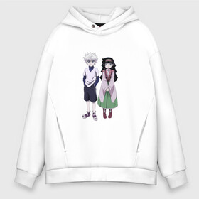 Мужское худи Oversize хлопок с принтом Killua Zoldyck,Mangaka Zoldyck в Курске, френч-терри — 70% хлопок, 30% полиэстер. Мягкий теплый начес внутри —100% хлопок | боковые карманы, эластичные манжеты и нижняя кромка, капюшон на магнитной кнопке | anime | bike | gon | hunter x hunter | killua | аниме | аниме парень | гон | килуа | мотоцикл | охотник против охотника | охотник х охотник