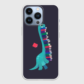 Чехол для iPhone 13 Pro с принтом Book Dinosaur в Курске,  |  | barosaurus | book | books | dino | dinosaur | knowledge | study | барозавр | знания | книга | книги | книжный