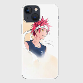 Чехол для iPhone 13 mini с принтом Кулинарные поединки Сомы в Курске,  |  | anime | cook | food | food wars | manga | shokugeki no soma | аниме | еда | кулинарные поединки сомы | кухня | манга | повар | повар боец сома