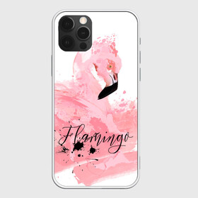 Чехол для iPhone 12 Pro Max с принтом flamingo в Курске, Силикон |  | flamingo | птицы | розовый | фламинго