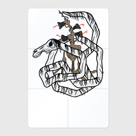 Магнитный плакат 2Х3 с принтом Siren Head and Long Horse в Курске, Полимерный материал с магнитным слоем | 6 деталей размером 9*9 см | horror | horse | long horse | monster | siren head | sirenhead | skull | долговязая лошадь | зомби | кости | лошадь | мертвец | монстр | мультяшный | мумия | персонажи | сиреноголовый | скелет | страшилки | существа | ужастики