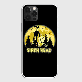 Чехол для iPhone 12 Pro Max с принтом Siren Head | Yellow Moon в Курске, Силикон |  | 6789 | cartoon | cat | forest | foundation | head | monster | moon | mountains | scp | siren | sirenhead | голова | горы | кот | лес | луна | монстр | объект | объекты | сирена | сиреноголовый | фонд | чудище | чудовище