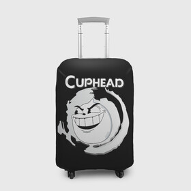 Чехол для чемодана 3D с принтом босс caphead в Курске, 86% полиэфир, 14% спандекс | двустороннее нанесение принта, прорези для ручек и колес | boss | caphead | босс | гранд | гупи | капхед | капхейд | ле