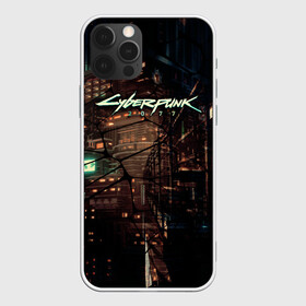 Чехол для iPhone 12 Pro Max с принтом Киберпанк - Город в паутинке в Курске, Силикон |  | cyberpunk 2077 | видеоигры | киберпанк | лого | научная фантастика | прогресс | технологии | фантастика