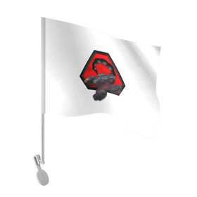 Флаг для автомобиля с принтом Command&Conquer в Курске, 100% полиэстер | Размер: 30*21 см | command | commandconquer | conquer | gdi | nod | гсб