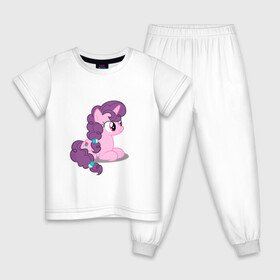 Детская пижама хлопок с принтом Pony Pink Mammal Purple - Litt в Курске, 100% хлопок |  брюки и футболка прямого кроя, без карманов, на брюках мягкая резинка на поясе и по низу штанин
 | applejack | friendship | mylittlepony | rainbow dash | twilight sparkle | waifu | вайфу | дружба это магия | друзья | кони | моя маленькая пони | мультфильм | пони | радуга | ренбоу деш | эплджек