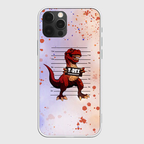 Чехол для iPhone 12 Pro Max с принтом Динозавр | Преступник (Z) в Курске, Силикон |  | dino | dinosauria | t rex | ti rex | дино | динозавр | парк юрского | т рекс | ти рекс | чудовище | юрский период | ящер | ящерица