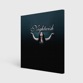 Холст квадратный с принтом Nightwish with Tarja в Курске, 100% ПВХ |  | nightwish | tarja | tarja turanen | turunen | найтвиш | тарья | тарья турунен | турунен