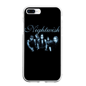 Чехол для iPhone 7Plus/8 Plus матовый с принтом Nightwish with old members в Курске, Силикон | Область печати: задняя сторона чехла, без боковых панелей | emppu vuorinen | jukka nevalainen | nightwish | old members | sami vnsk | tarja | tarja turanen | tuomas holopainen | turunen | найтвиш | сами вянскя | тарья | тарья турунен | туомас холопайнен | турунен | эмппу вуоринен | юкка невалайнен