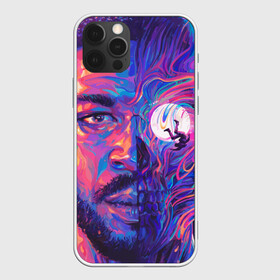 Чехол для iPhone 12 Pro Max с принтом KiD CuDi | КиД КуДи в Курске, Силикон |  | Тематика изображения на принте: bape | bape cudi | bape kid cudi | dape kid | kid cudi | neon | paint | space | байе кид | бейп | бейп кид куди | бейп куди | борода | брызги краски | бэйп | взгляд | голова | кид куди | космос | краска | крупным планом | лицо | луна