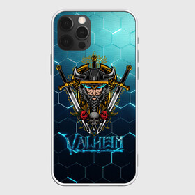 Чехол для iPhone 12 Pro с принтом Valheim Neon Samurai в Курске, силикон | область печати: задняя сторона чехла, без боковых панелей | fantasy | mmo | valheim | valve | валхейм | вальхейм | викинги | выживалка | игра | королевская битва | ммо | ролевая игра | фэнтази