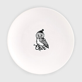 Тарелка с принтом Совушка на ветке в Курске, фарфор | диаметр - 210 мм
диаметр для нанесения принта - 120 мм | owl | owls | сова | совушка | совы | филин | фраза | юмор