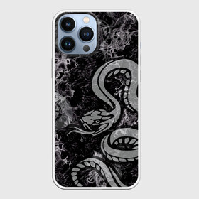 Чехол для iPhone 13 Pro Max с принтом COBRA RAGE в Курске,  |  | Тематика изображения на принте: животные | злой | змея | кобра | текстура | ярость
