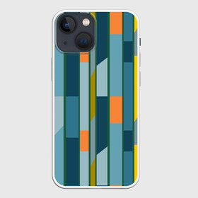 Чехол для iPhone 13 mini с принтом Абстракция в стиле модерн в Курске,  |  | abstract | modern | stripes | абстракция | модерн | полосы
