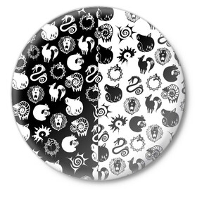 Значок с принтом ЭМБЛЕМЫ МАГИЧЕСКАЯ БИТВА JK в Курске,  металл | круглая форма, металлическая застежка в виде булавки | Тематика изображения на принте: anime | japan | japanese | jujutsu | jujutsu kaisen | kaisen | sukuna | tattoo | аниме | двуликий призрак | иероглифы | инумаки | итадори | итадори юдзи | магическая битва | нобара | панда | рёмен | рёмен сукуна | сатору | сукуна