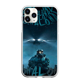 Чехол для iPhone 11 Pro матовый с принтом Halo calligraphy в Курске, Силикон |  | game | games | halo | heilo | master chif | spartan | игра | игры | ковенант | ковенанты | мастер чиф | спартанец | хало | хейло | хэйло