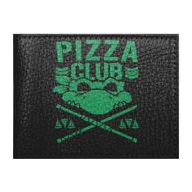 Обложка для студенческого билета с принтом Pizza Club в Курске, натуральная кожа | Размер: 11*8 см; Печать на всей внешней стороне | donatello | leonardo | michelangelo | ninja | pizza | raphael | turtles | донателло | животные | карате | комикс | комиксы | леонардо | микеланджело | мультфильм | мутант | мутанты | ниндзя | пицца | рафаэль | сплинтер | супергерой