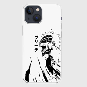 Чехол для iPhone 13 mini с принтом Rage of Kurosaki Ichigo в Курске,  |  | anime | bleach | аниме | блич | герой | зло | иероглифы | куросаки ичиго | персонаж | япония