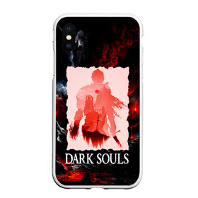 Чехол для iPhone XS Max матовый с принтом DARKSOULS GAME в Курске, Силикон | Область печати: задняя сторона чехла, без боковых панелей | dark souls | darksouls | tegunvte | темные души