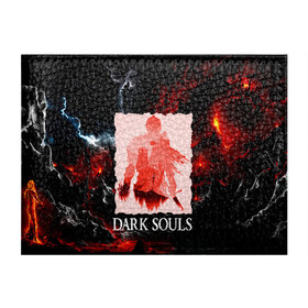 Обложка для студенческого билета с принтом DARKSOULS GAME в Курске, натуральная кожа | Размер: 11*8 см; Печать на всей внешней стороне | Тематика изображения на принте: dark souls | darksouls | tegunvte | темные души