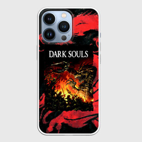 Чехол для iPhone 13 Pro с принтом DARKSOULS | DRAGON AGE в Курске,  |  | Тематика изображения на принте: dark souls | darksouls | tegunvte | темные души