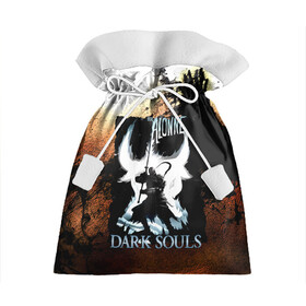 Подарочный 3D мешок с принтом DARKSOULS KNIGHT в Курске, 100% полиэстер | Размер: 29*39 см | dark souls | darksouls | tegunvte | темные души