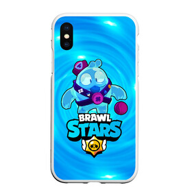 Чехол для iPhone XS Max матовый с принтом Сквик Squeak Brawl Stars в Курске, Силикон | Область печати: задняя сторона чехла, без боковых панелей | bele | belle | brawl | brawl stars | brawlstars | brawl_stars | squeak | белле | белль | бель | бравл | бравлстарс | писк | сквик