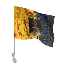 Флаг для автомобиля с принтом DARK SOULS 3 в Курске, 100% полиэстер | Размер: 30*21 см | dark souls | darksouls | tegunvte | темные души