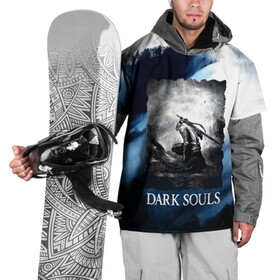 Накидка на куртку 3D с принтом DARKSOULS WINTER в Курске, 100% полиэстер |  | dark souls | darksouls | tegunvte | темные души