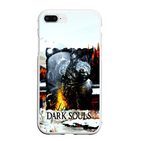 Чехол для iPhone 7Plus/8 Plus матовый с принтом DARK SOULS NEW в Курске, Силикон | Область печати: задняя сторона чехла, без боковых панелей | dark souls | darksouls | tegunvte | темные души