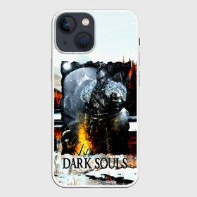 Чехол для iPhone 13 mini с принтом DARK SOULS NEW в Курске,  |  | Тематика изображения на принте: dark souls | darksouls | tegunvte | темные души