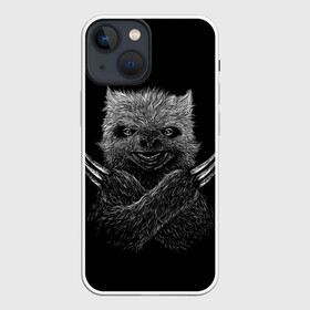 Чехол для iPhone 13 mini с принтом Росомаха в Курске,  |  | animal | beast | claws | earth | nature | planet | wolverine | wool | животные | звери | земля | когти | планета | природа | росомаха | шерсть