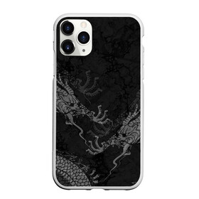 Чехол для iPhone 11 Pro матовый с принтом Chinese Dragons в Курске, Силикон |  | chinese dragon | животные | китайский дракон | монстр | ящерица