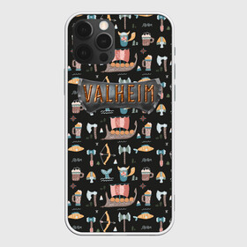 Чехол для iPhone 12 Pro Max с принтом Valheim викинги паттерн в Курске, Силикон |  | fantasy | mmo | valheim | valve | валхейм | вальхейм | викинги | выживалка | игра | королевская битва | ммо | ролевая игра | фэнтази