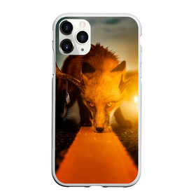 Чехол для iPhone 11 Pro матовый с принтом Лиса с рогами оленя в Курске, Силикон |  | fox | foxy | животное | звери | лиса | лисенок | лисичка | милая | рыжая | фокс