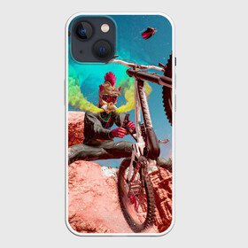 Чехол для iPhone 13 с принтом Riders Republic в Курске,  |  | riders republic | велосипед | гонки | игра | человек | экстрим